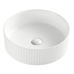 Умивальник накладний керамічний Mixxus Premium Wave-0101 400x400x125mm (MP6491) купить в САНН Одесса