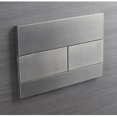 Панель смыва KOER KT-0603-07 240x160x10mm пластиковая, кнопка линейная (цвет графит) (KR5321) купить в САНН Одесса
