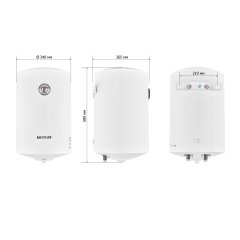 Водонагреватель "Цилиндр" MIXXUS EWH-07030 ROUND WET накопительный 30 л, мокрый тен 1,5 kW (WH0600) купить в САНН Одесса