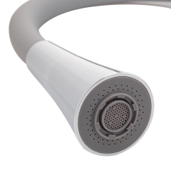 Смеситель для кухни MIXXUS PREMIUM MATIS 011-T NUT REFL.GRAY (Цвет хром+силик. излив серый) (MI8267) купить в САНН Одесса
