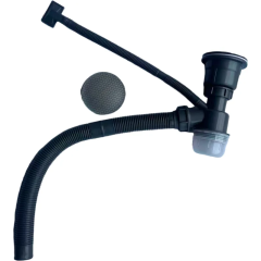 Сифон для кухонной мойки ZERIX SK-05-A 3 1/2"x40 DECOR GRAPHITE (Цвет графит) (ZX6201) купить в САНН Одесса