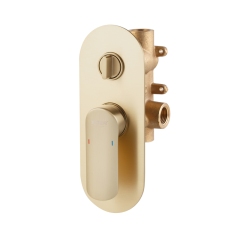 Душевая система встроенная KOER KB-62028-12, 2 функции (Цвет матовое золото) (KR6010) купить в САНН Одесса