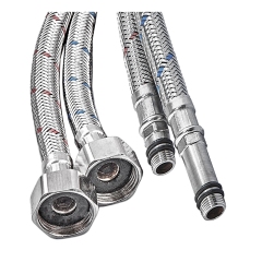 Гибкая подводка Champion FH-01-F1/2"xM10-100 нержавейка (пара) (AC0671) купить в САНН Одесса