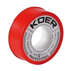 ФУМ лента для воды Koer ST-01 15M*0.1mm*12mm (KR0119) купить в САНН Одесса