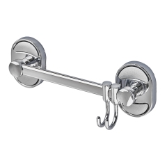 Вешалка для полотенец в ванную с 2-мя подвижными крючками Zerix AFB-0115-2 (ZX5050) купить в САНН Одесса