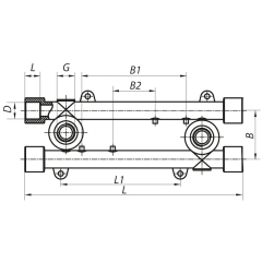 Планка монтажная проходная 20x1/2F Koer K0128.PRO (KP0154) купить в САНН Одесса