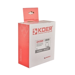 Комплект кранов для полотенцесушителя угловой M1/2''xM1/2'' под ТЭН хромированный KOER KR.SET.551 (KR5841) купить в САНН Одесса