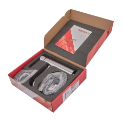 Смеситель для умывальника ZERIX REX-001-B CHROME из нерж. стали (Цвет хром) (ZX6115) купить в САНН Одесса