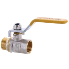 Кран шаровой СК 1/2" ГШВ YELLOW ART.607 (WP0100) купить в САНН Одесса