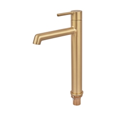 Смеситель для умывальника высокий KOER KB-11029-12 (Цвет матового золота) (KR5502) купить в САНН Одесса