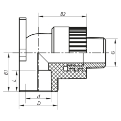 Угол установочный НР 20x1/2M PPR Koer K0124.PRO (KP0149) купить в САНН Одесса