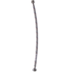 Гибкий шланг для подключения воды гайка 1/2'' - Штуцер 1/2'' (40 см) Zerix (ZX1561) купить в САНН Одесса