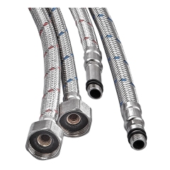 Гибкая подводка Champion FH-01-F1/2"xM10-60 нержавейка (пара) (AC0669) купить в САНН Одесса