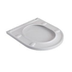 Сидение-крышка для унитаза MIXXUS SEAT COVER ELLIPSE-BEVEL-2002 430x360x30mm дюропластовое быстросъёмное с микролифтом (MI8427) купить в САНН Одесса