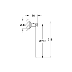 Кольцо для полотенца Grohe Essentials Authentic (40655001) купить в САНН Одесса
