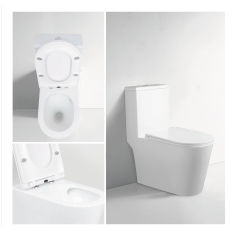 Унитаз моноблок напольный MIXXUS BEVEL-0406-T1 690х360х790mm система смыва TORNADO 1.0 (MI6729) купить в САНН Одесса