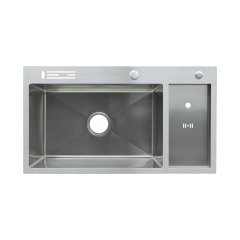 Мойка для кухни из нерж. стали ZERIX ZH8245-SET-08 MICRO DECOR SS COLOR (цвет нержавейка) (ZM5593) купить в САНН Одесса