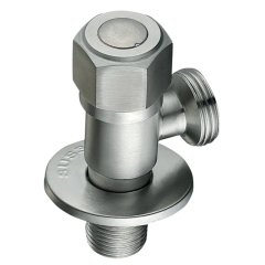 Кран для подключения сантехприборов MIXXUS VAL-07-1/2x3/4 из нерж. стали SUS304 (Цвет нерж) (MI6810) купить в САНН Одесса