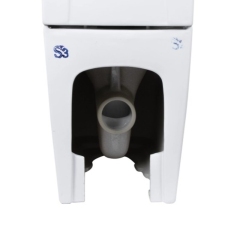 Чаша унитаза-компакта без сиденья MIXXUS PREMIUM QUADRO-0401-T1 BOWL 415x365x610 система смыва TORNADO 1.0 (MI8343) купить в САНН Одесса