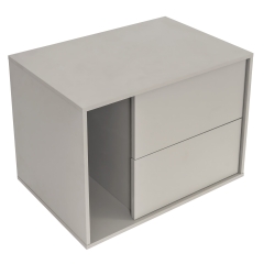 LINEA Тумба приліжкова &quot;STONE-GREY-MATT&quot; права