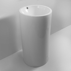 Раковина моноблок MIXXUS PREMIUM ELLIPSE-1101 460х460х855mm (перелив) (MP6573) купить в САНН Одесса