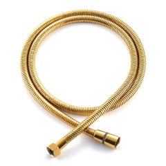Шланг для душа KOER KB-0801-150-10 GOLD, оплетка нержавеющая сталь 150 см (Цвет золото) (KR4806) купить в САНН Одесса