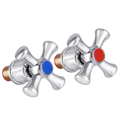 Ручки для смесителя Mixxus Handles SET-A827 (с кранбуксами, пара) керамика (MI6940) купить в САНН Одесса