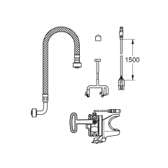 Монтажный комплект Grohe (46944001) купить в САНН Одесса