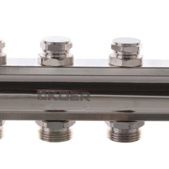 Коллекторный блок с термостатическими клапанами Koer KR.1100-06 1”x6 ways (KR2632) купить в САНН Одесса