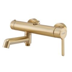 Душевая колонна со смесителем KOER KB-56029-12, 3 функции (Цвет матовое золото) (KR5503) купить в САНН Одесса