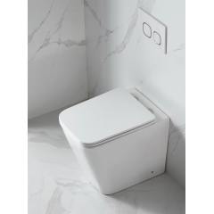 Унитаз напольный безбачковый MIXXUS PREMIUM QUADRO-0701-R 600х355х410mm система смыва RIMLESS (MP6590) купить в САНН Одесса