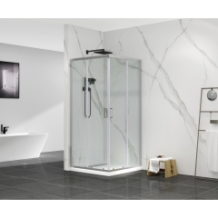 Душевая кабина без поддона MIXXUS PREMIUM DIVERSE SC02-90x90x195-TR CHROME прозрачное стекло 5мм (MI6861) купить в САНН Одесса