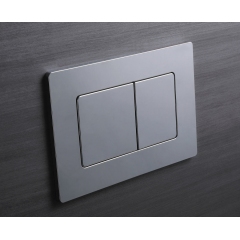 Панель смыва KOER KT-0602-01 240x160x10mm пластиковая, кнопка квадратная (цвет хром) (KR5178) купить в САНН Одесса