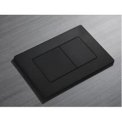Панель смыва KOER KT-0602-05 240x160x10mm пластиковая, кнопка квадратная (цвет черный матовый) (KR5181) купить в САНН Одесса