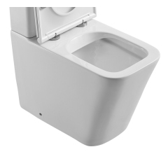 Чаша унитаза-компакта без сиденья MIXXUS PREMIUM QUADRO-0401-R BOWL 415x365x610 система смыва RIMLESS (MI8339) купить в САНН Одесса