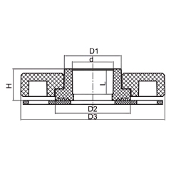 Фланцевий комплект KOER K0288.PRO - 63 PPR (фланець + бурт) (KP3248) купити в САНН Одеса
