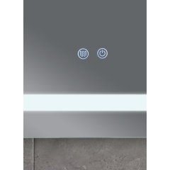 Зеркало MIXXUS STYLE MR13-70x50-REVERSE с LED Touch, Anti-fog, димером, рег. яркости (MI6665) купить в САНН Одесса