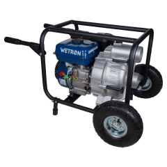 Мотопомпа 7.5 к.с. Hmax 26м Qmax 60м³/год (4-х тактний) для грязной води WM80W WETRON (772557) купить в САНН Одесса
