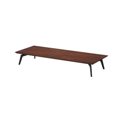 Стіл журнальний Рона 120x60x27,5 (шпон горіх)