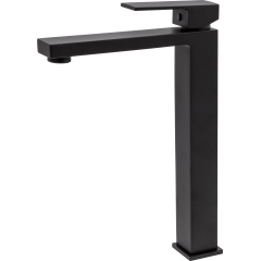 Смеситель для раковины ITALY 02 black matte высокий