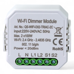 436421 Умный выключатель - регулятор Tervix Pro Line WiFi Dimmer (2 клавиши) купить в САНН Одесса