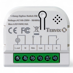 432121 Умный выключатель Tervix Pro Line ZigBee Switch (1 клавиша / розетка) купить в САНН Одесса