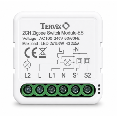 433421 Умный выключатель Tervix Pro Line WiFi Switch (2 клавиши) купить в САНН Одесса