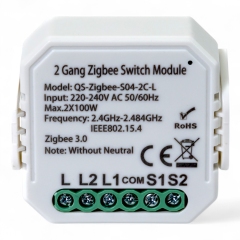 433141 Умный выключатель Tervix Pro Line ZigBee Switch (2 клавиши), без нуля купить в САНН Одесса