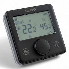 119711 Беспроводной кімнатний термостат TZR Tervix Pro Line ZigBee+RF, чорний купить в САНН Одесса