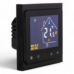 117340 Термостат з ZigBee управлінням Tervix Pro Line для газового/електричного котла, чорний купить в САНН Одесса
