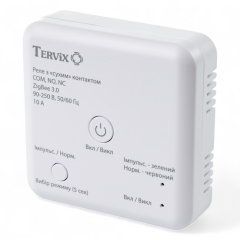 431181 Умный перемикач Tervix Pro Line ZigBee Dry Contact On/Off (реле з "сухим" контактом) купить в САНН Одесса