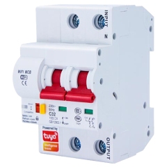 439411 Умный диф. автоматичний выключатель з електромоніторингом Tervix WiFi Circuit Breaker, 40A купить в САНН Одесса