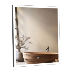Зеркало Люче black 60x70, сенсор, подсветка купить в САНН Одесса