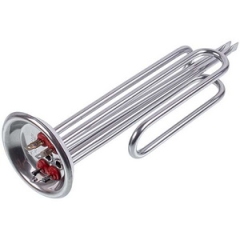 ТЭН для бойлера FERROLI 1500+1000W (нержавійка) L=300mm, фланец 92mm (під анод M6) купить в САНН Одесса